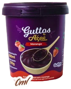 Açaí com Morango 500 ml