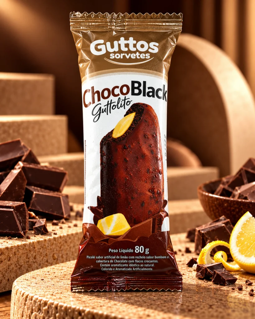 ChocoBlack Guttolito Guttos — foto ambientada