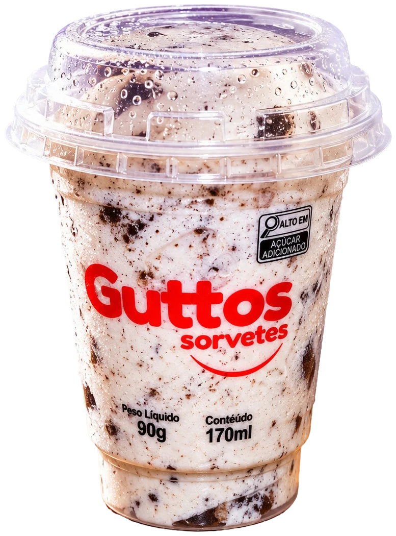Copo Cookies Guttos — 170ml — embalagem