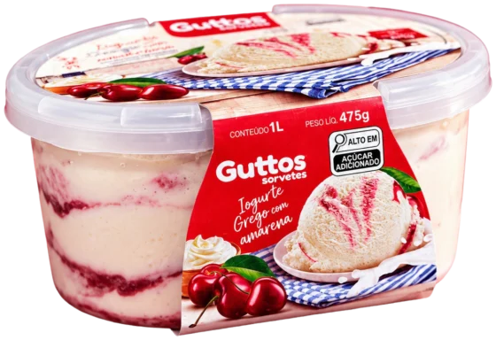 Iogurte Grego com Amarena