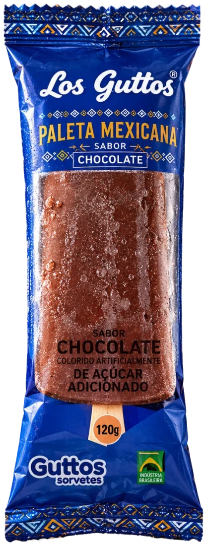 Paleta Mexicana Chocolate Guttos — embalagem