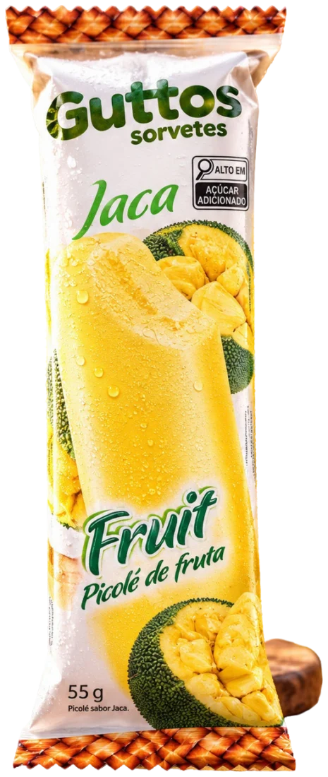 Fruit Jaca Guttos — embalagem