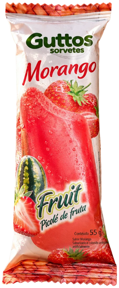 Fruit Morango Guttos — embalagem