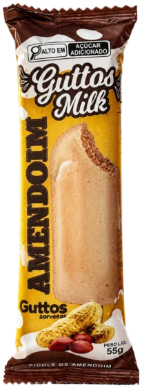 Guttos Milk Amendoim