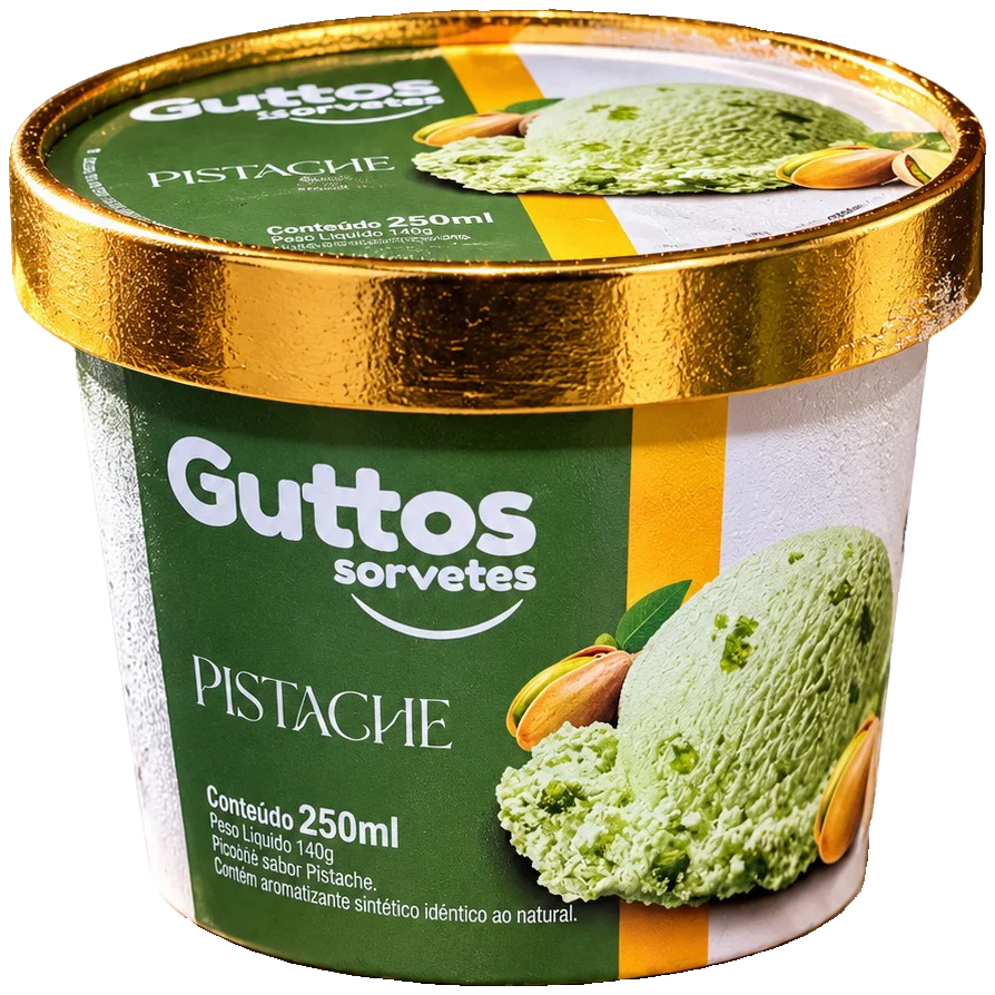 Pistache Guttos — 250ml — embalagem