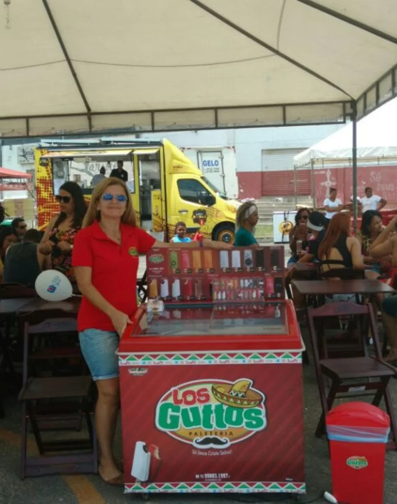 Um dos primeiros eventos com a Los Guttos.