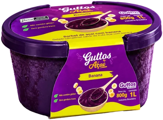 Açaí com Banana 1 L