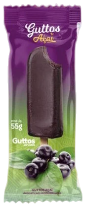 Picolé Guttos Açaí